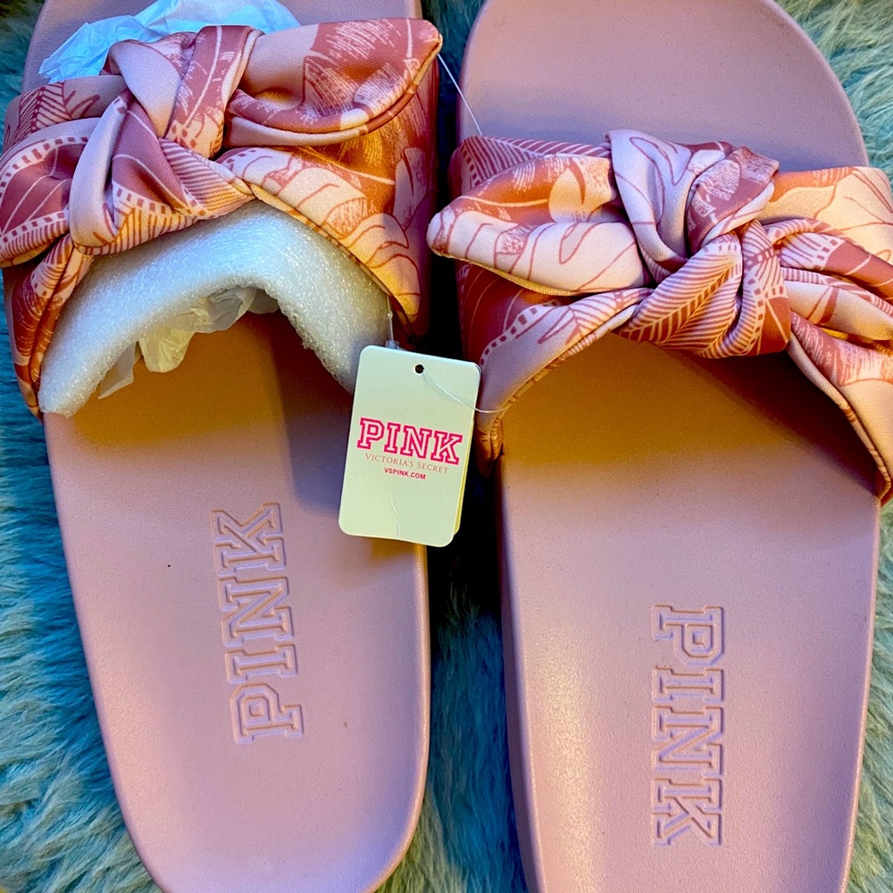 Pink new with tags slides